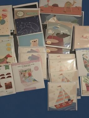 Bulk Lot 32 Up With Paper 3D Pop-Up Cards NEW Sealed - Great for Resellers